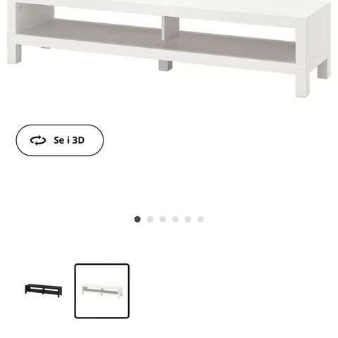 Lack tv benk fra IKEA gies bort . blir kastet imorgen