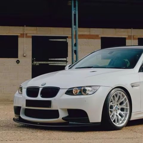 BMW E92 FRONT LIPPE MED SPLITTER