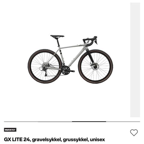 Ny White GX Lite Gravel Grusracer