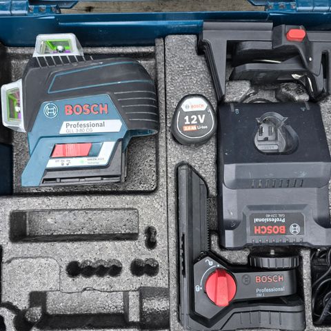 Bosch Professional GLL 3-80 CG Grønn Laser