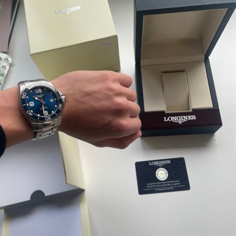 Longines Hydroconquest 41mm blå