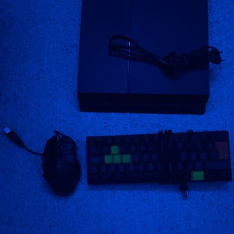 PlayStation, gaming tastatur og gaming mus