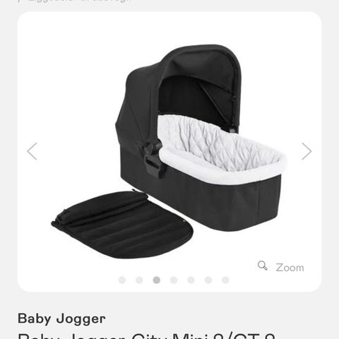 Baby Jogger City Mini 2/GT 2 Liggedel dypdel