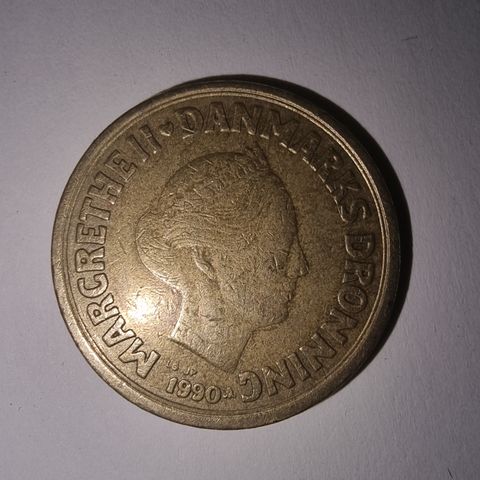 Dannmark 1990 20 kroner (kv0-1)