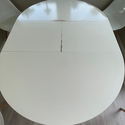 INGATORP spisebord, hvit