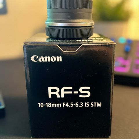 Canon RF-S 10-18 mm selges billig!
