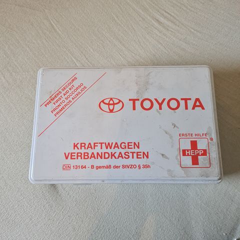 Toyota first aid kit