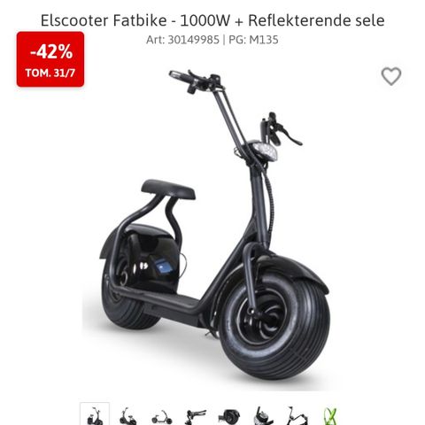 Fatbike 1000w ønskes kjøpt