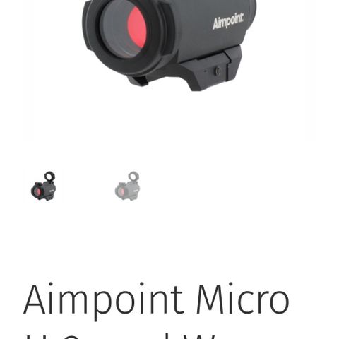 Aimpoint h2