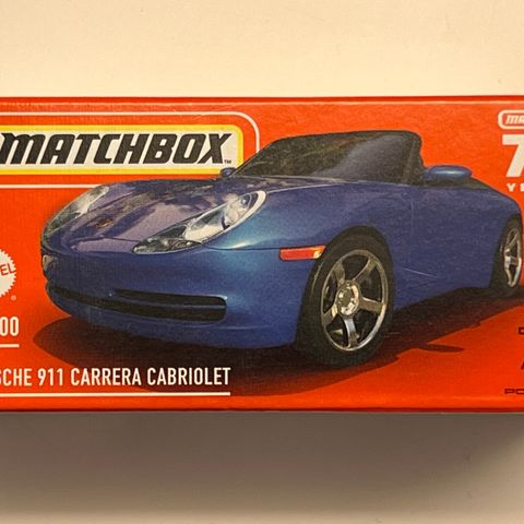 Matchbox Porsche 911 Carrera Cabriolet - HLF19