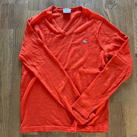 Lacoste genser bomull-cashmere str 3(small)