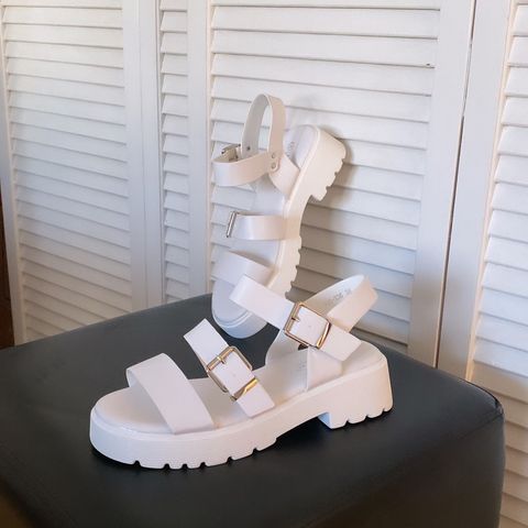 Platform sandaler til dame