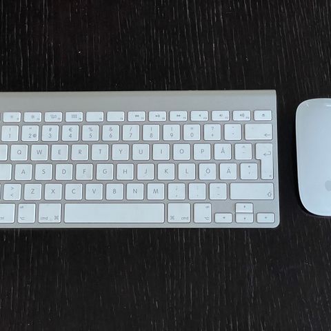 Apple tastatur & mus