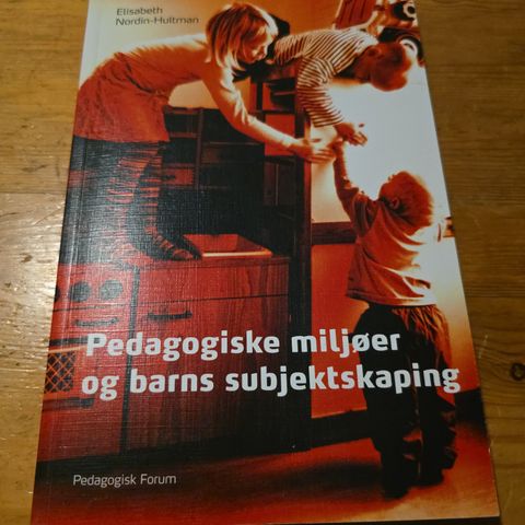 Pedagogiske miljøer og barns subjektskaping