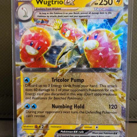 Wugtrio Ex #60 - Pokemon Temporal Forces