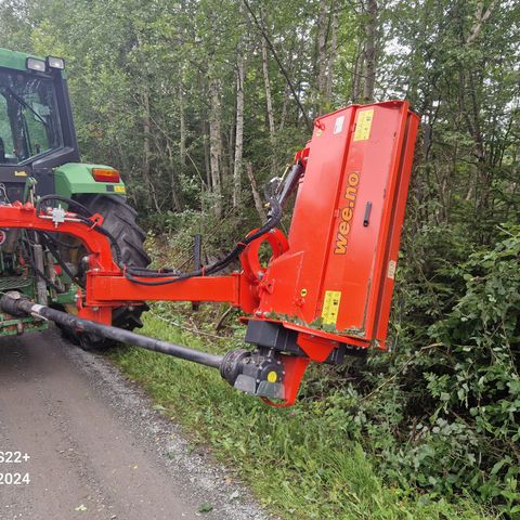 Utleie. Beitepusser 140cm traktor.