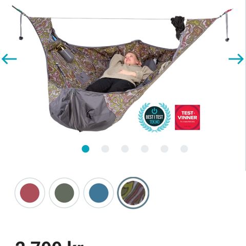 Amok Draumr XL med tarp og liggeunderlag