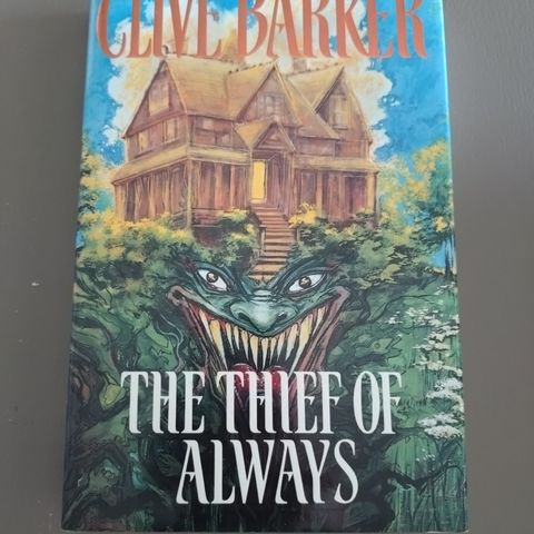 The Thief of Time, Clive Barker, signert