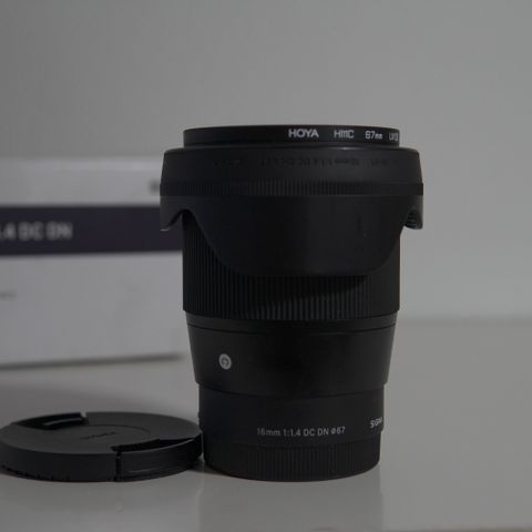 Sigma 16mm  F1.4 DC DN Contemporary Sony E-mount