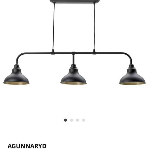 Agunnaryd taklampe