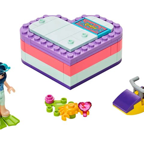 LEGO® Friends settet 41384 Emmas sommerhjerteboks