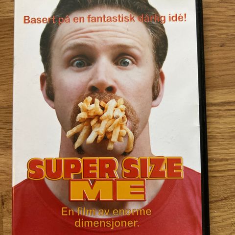 Super size me (DVD) selges