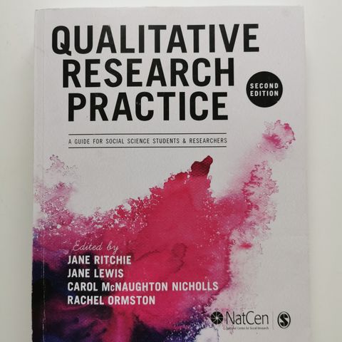 Selger boken Qualitative research practice