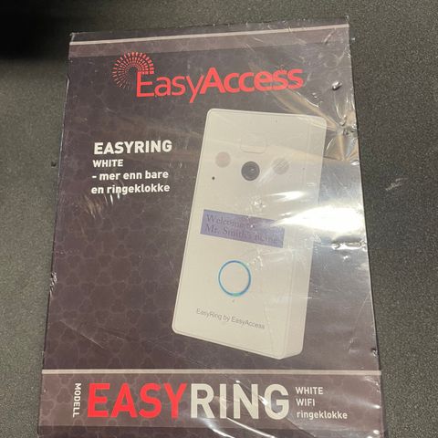 EasyRing dørklokke med kamera