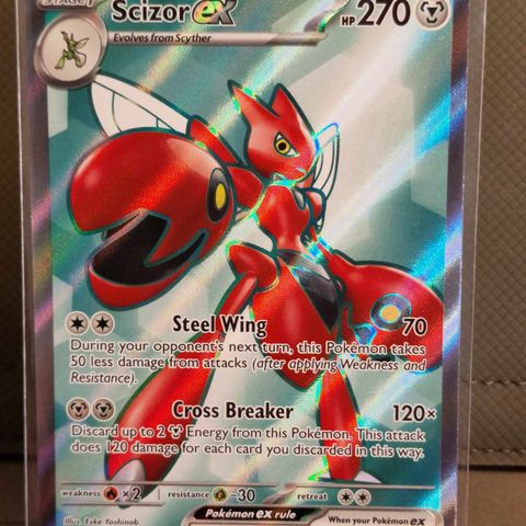 Scizor Ex #195 - Pokemon Temporal Forces