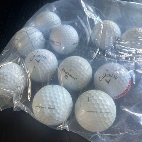 11-Pack med Brukte Golfballer for halveprisen