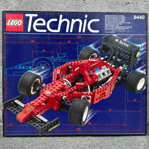 (FORSEGLET) LEGO Technic Formula Octan Flash Indy Racer 8440