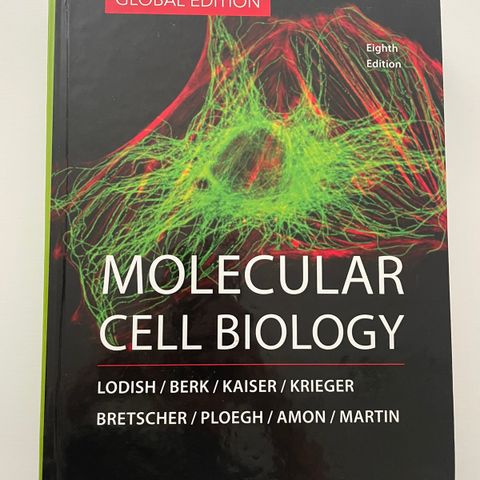 Molecular cell biology, Lodish, 8. utgave