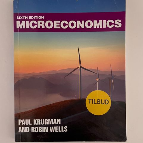 Microeconomics - Paul Krugman, Robin Wells (Mikroøkonomi)