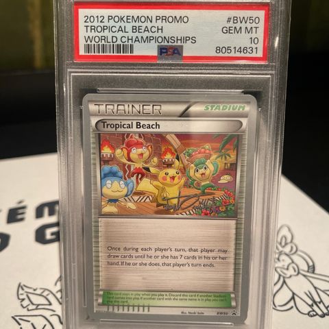 Tropical Beach #BW50 Pokemon Promo pop1