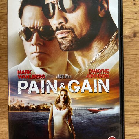 Pain & Gain (DVD) selges