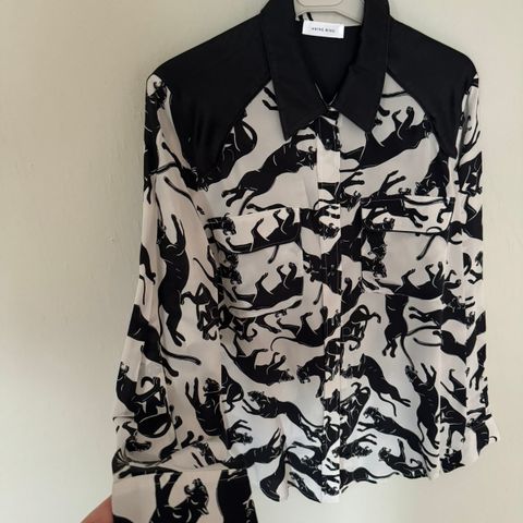 Skjorte / bluse fra Anine Bing i 100% silke