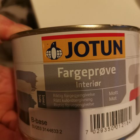 Fargeprøve