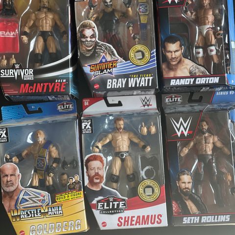 WRESTLING figurer