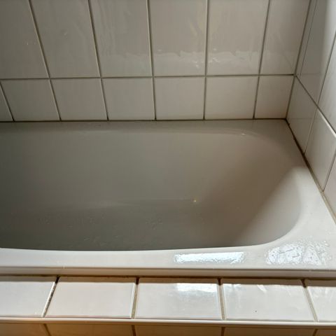 Badekar i emaljert metall, 170x70