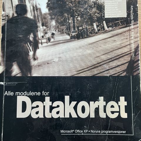 DATAKORTET BOKA,  ALT OM MICROSOFT OFFICE MODEL 1 - 7  OG DIV.