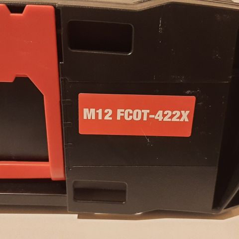 Milwaukee M12 FCOT koffert - ny