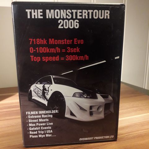 The Monstertour 2006: Norsk bil-film DVD