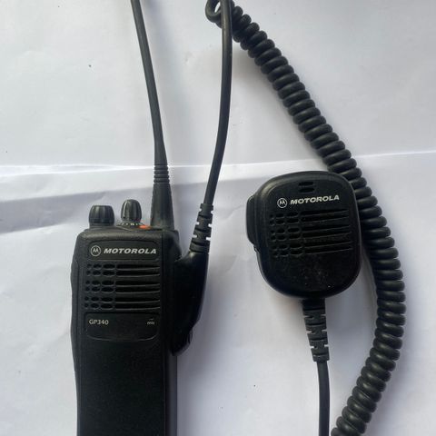 7 Stk. totalt Motorola GP340 radio PMR 446 GP328 PMR GP340 VHF