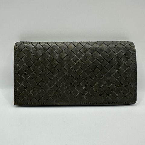 Bottega Veneta Leather Long Wallet