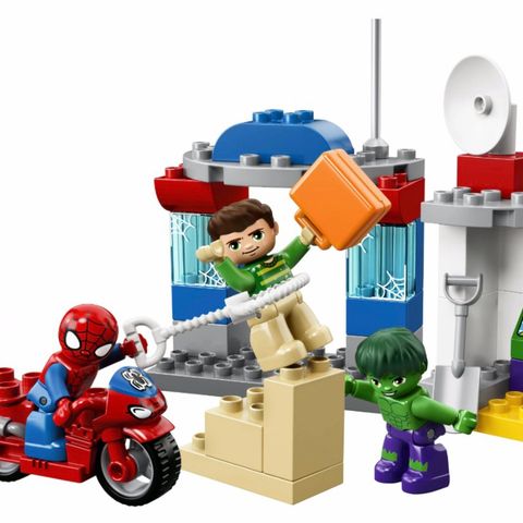 Lego duplo 10876 Eventyr med Spider-Man og Hulk