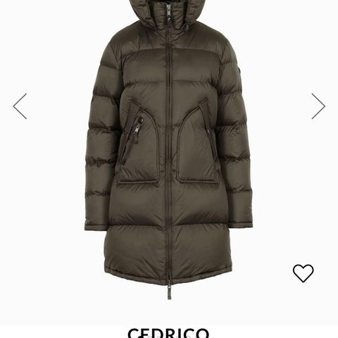 Cedrico Monet puffer str XL ( litt liten i str ) nesten ikke brukt!