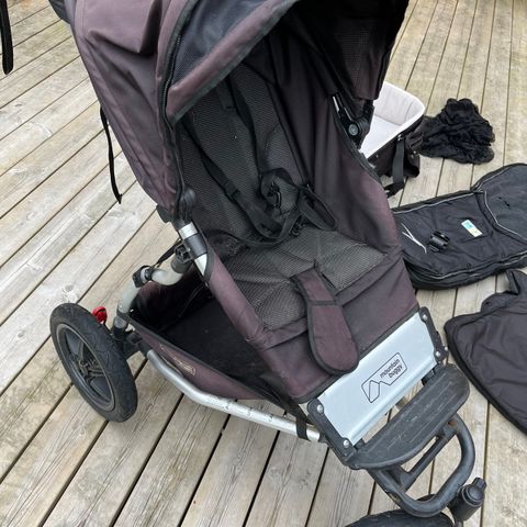 Godt brukt Mountain buggy barnevogn