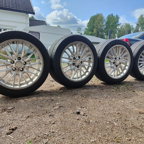 Sommerdekk 5x120 R18