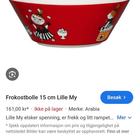 Lille my frokostbolle