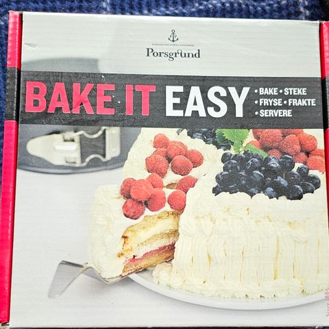 Bake it easy.